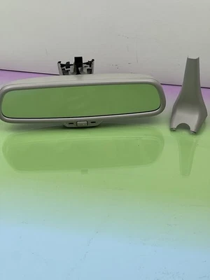 AUDI A4 S4 A6 Q7 2006-2009 ESPEJO RETROVISOR ATENUADO AUTOMÁTICO BRÚJULA CARROCERÍA GRIS OEM Foto 1 de 4