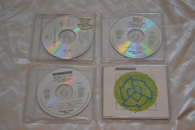 Simple Minds - 4 x UK 1989 CD single & promos - Image 1 of 4