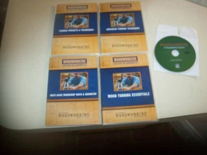 5 Wood Turning Informational DVD'S From Turncrafter 10" Wood Lathe TCLC10 - Imagen 1 de 5