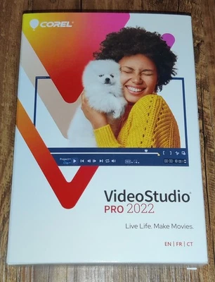 COREL VIDEOSTUDIO PRO 2022 VIDEO STUDIO EDITING SOFTWARE WINDOWS New Sealed - Image 1 of 3
