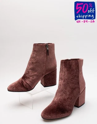 PVP €234 SAM EDELMAN Jacquard Botines US10 UK7 EU40 Cierre de Cremallera Foto 1 de 4