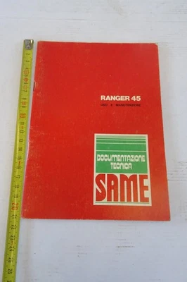 manuale uso manutenzione trattore Same Ranger 45 trattrice tractor - Immagine 1 di 4