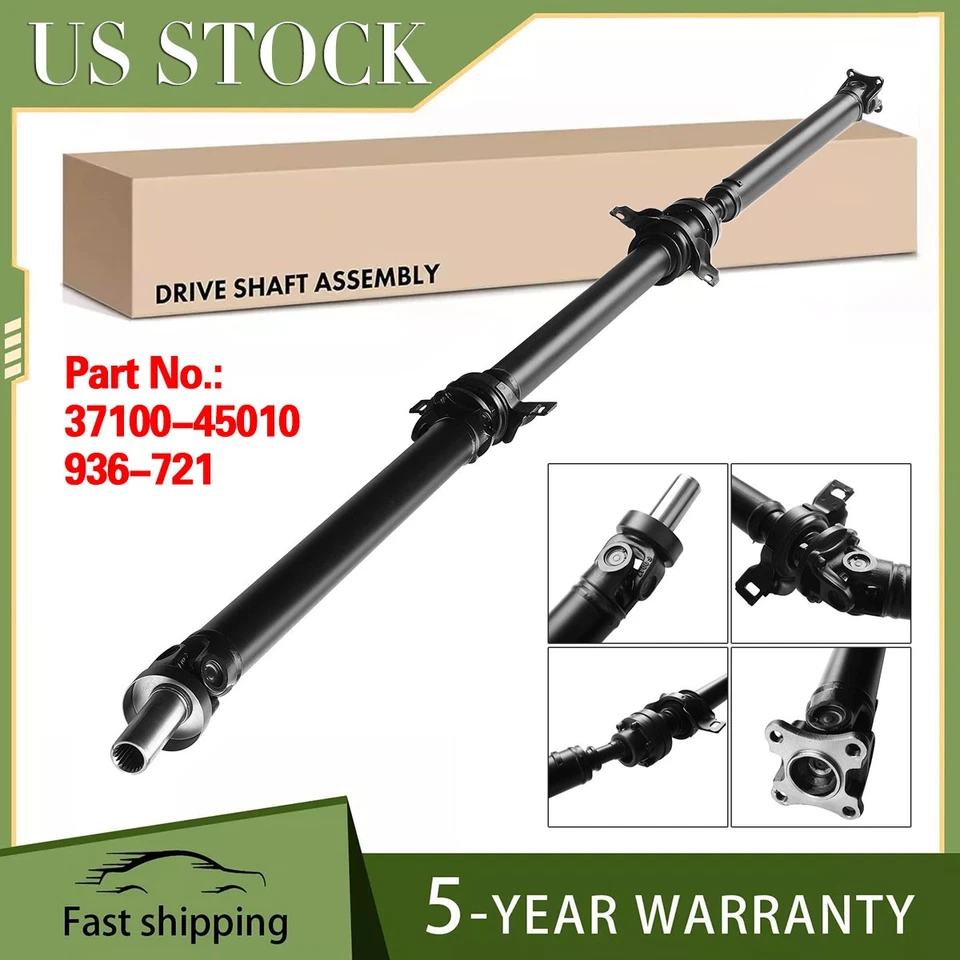 Rear Driveshaft Prop Shaft Assembly For Toyota Sienna 2004-2010 V6 3.3L/3.5L AWD - Изображение 1 из 4