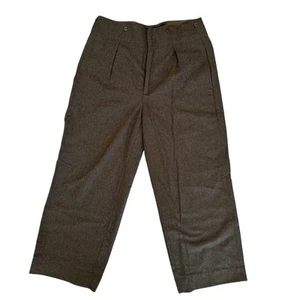 Pantalone donna Banana Republic 12 (34x27,5) foderato misto lana verde oliva - Foto 1 di 8