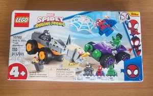 LEGO Marvel Spidey & Friends: Hulk vs. Rhino Truck Showdown  (10782) - Picture 1 of 8