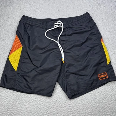 Seager Grit Company Board Shorts Mens 32 Swim Trunks Nylon Surf Beach Retro - Image 1 of 4