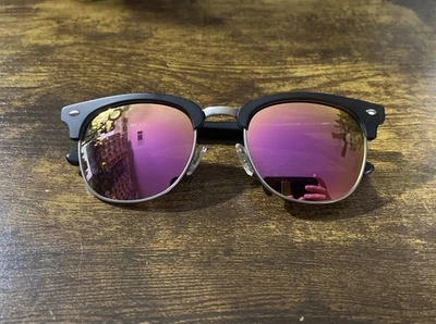 Diff Eyewear Barry Polarized MB-PK09P Club Sunglasses Pink Lens - Image 1 of 3