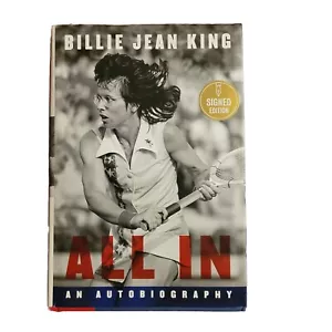 Billie Jean King Hardcover Buch alle in Hand signiert 1. Auflage - Tennis Legende - Bild 1 von 5