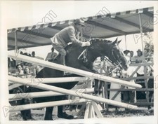 1937 North Shore Horse Show Steeplechase Fred Wettach on By Request Press Photo