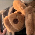 Animal Women Crossover Neckerchief Kawaii Plush Gloves Capybara Plush Scarf