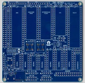 Z80-RETRO! SBC rev.2063 v4.4v0 - 4 layers PCB - Picture 1 of 2