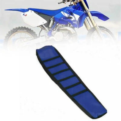 Ribs Gripper Soft Seat Cover Durable New Fit For Yamaha YZ125 YZ250 2002-2017 - Image 1 of 4