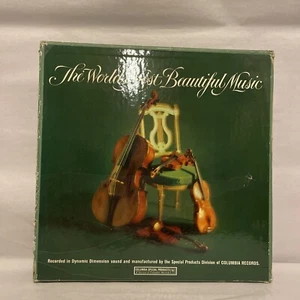 THE WORLD'S MOST BEAUTIFUL MUSIC-COLUMBIA 12-LP VINYL BOX SET-RARE - Picture 1 of 2