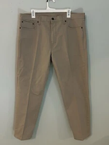 Levi's 502 Jeans Herren 38x30 Beige Hellbraun Straight Taper 5 Pocket Comfort Stretch - Bild 1 von 9