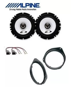 ALPINE SXE-1725S KIT 2 CASSE ALFA CITROEN FIAT FORD IVECO OPEL PEUGEOT SUPP CONN - Foto 1 di 4
