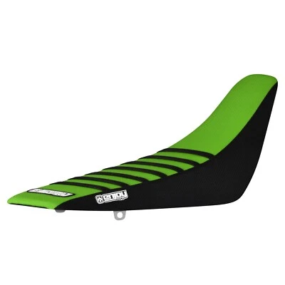 2020-2024 Kawasaki KLX 230 gripper seat cover  BLACK/GREEN/BLACK ribs #371 - Image 1 of 4