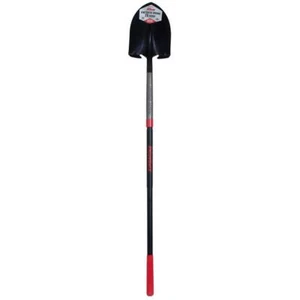 PowerEdge 48 In. Fiberglass Handle Super Socket Digging Shovel sharpened blade - Picture 1 of 9