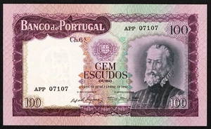 1961 Portugal 100 Escudos, AU - Picture 1 of 2