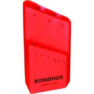 NUEVO Bondhus #18099 Bond Hexagonal Juego de Llaves L Llaves K-9 1,5-10 mm Métrica - Imagen 1 de 1