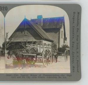 The High Cart & The Gig Alta Gracia Argentina S.A. Keystone Stereoview - Picture 1 of 2