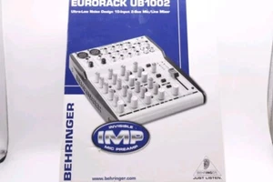 NIB Behringer UB1002 Eurorack 10 Input 2 Bus Mic/ Line Mixer - Picture 1 of 4