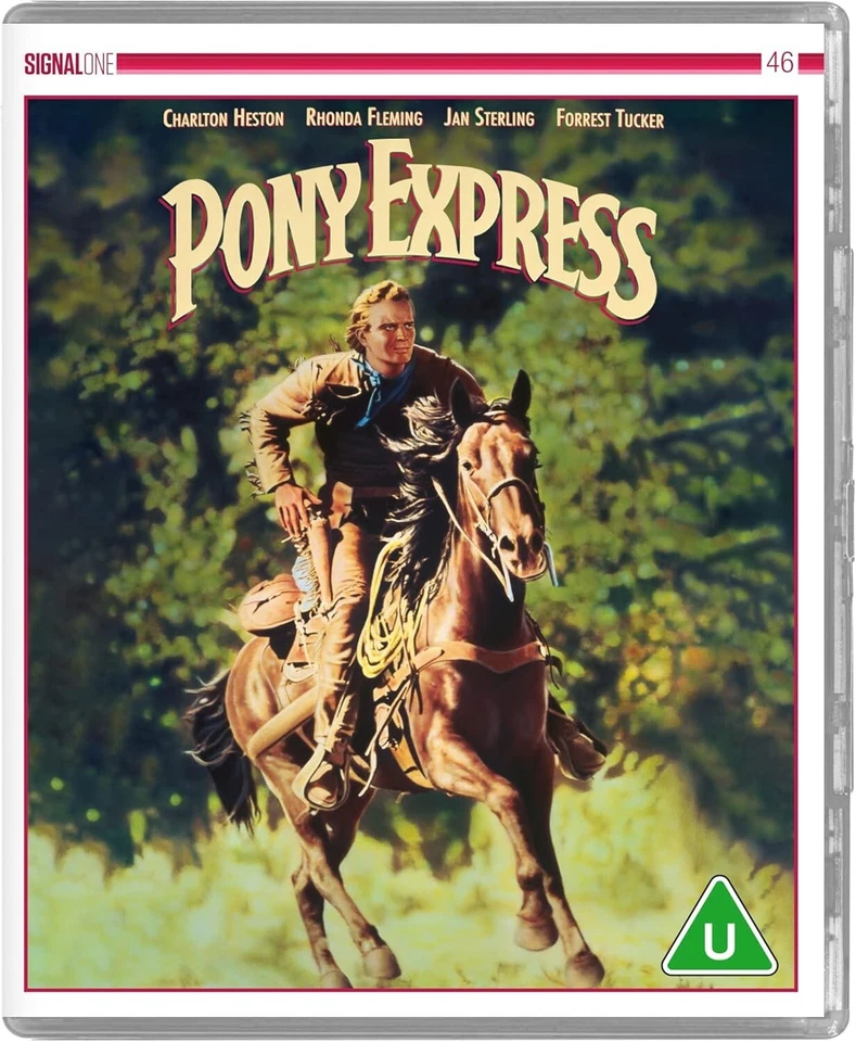 Pony Express Blu-ray - New & Sealed - Charlton Heston - Image 1 of 2