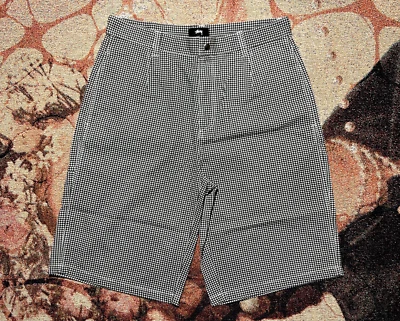 Pata de gallo corta de trabajo Stussy Chino talla 32 totalmente nueva Foto 1 de 4