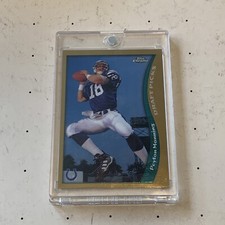 1998 Topps Chrome Peyton Manning #165 Rookie Card RC
