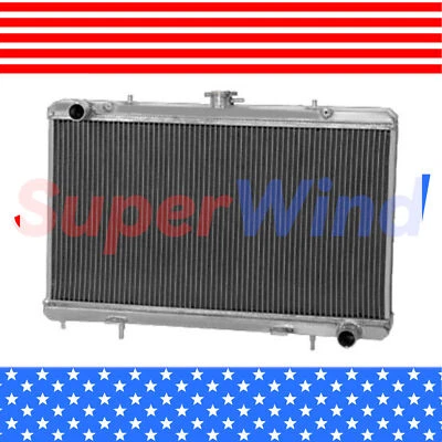 SuperWind para Nissan 240SX 1989-1994 2,4 L 2 FILAS aluminio radiador nuevo 1990 1992 Foto 1 de 4