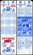 1987 NHL ALL-STAR GAME HOCKEY RENDEZ-VOUS FAN BALLOT@QUEBEC NORDIQUES LE COLISEE
