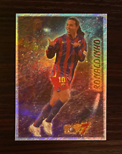 2006 Ronaldinho Mundicromo Top 7 Las Fichas de La Liga Card Barcelona Brazil