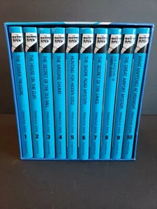 Hardy Boys Hardcover Collection Set of Books Mystery Series 1-10 Franklin Dixon - Picture 1 of 5