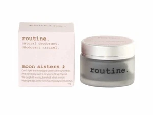 ROUTINE Moon Sisters Natural Deodorant Jar 58g Rose, Neroli, Lavender & Vetiver - Picture 1 of 9