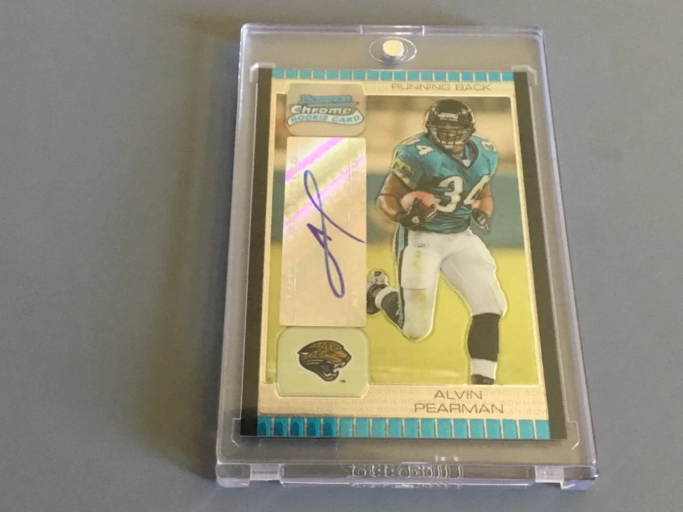 2005 Bowman Chrome Alvin Pearman Autograph Rookie Card #239 Auto - Image 1 of 2