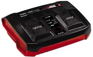 EINHELL Power-X-Twincharger 3 A PXC-Ladegerät Akkuladegrät 2x 18 V für Akkus  - Bild 1 von 1