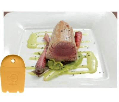 Mercer Culinary Silicone Silicone Plating Wedge - 4mm Horseshoe Arch - Image 1 of 3