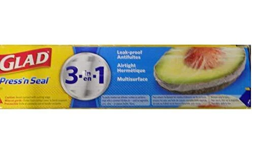Glad Pressn Seal Food Wrap 140 SQ FT - 3pack