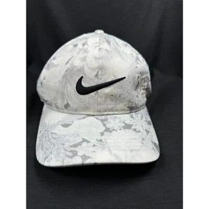 Nike Aerobill Classic 99 Dri-Fit Golf Hat Gray Floral Brooks Koepka US Open RARE - Picture 1 of 12