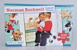 Rompecabezas Norman Rockwell "The Muscleman" 500 piezas Kappa, Nuevo Precintado - Imagen 1 de 4