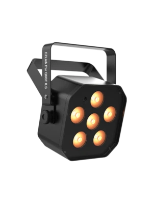 Chauvet DJ EZlink Par Q6BT ILS battery-operated, quad-color (RGBA) LED Par - Image 1 of 4