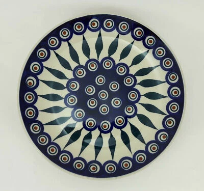 B-Ware Bunzlauer Keramik Teller, Kuchenteller, Frühstück, ø 22cm (T134-54 - Bild 1 von 4