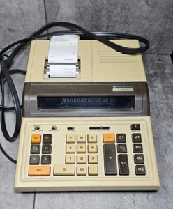 Vintage Texas Instruments TI-5219 Electric Printing Calculator Paper Roll Works - Picture 1 of 5