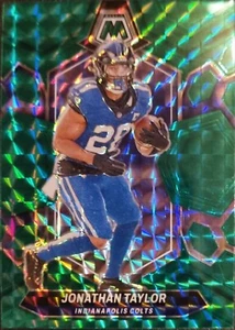 NFL, Jonathan Taylor, Indianapolis Colts, Green Prizm, No.93 - Bild 1 von 2