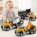 1:50 Engineering Truck durable Alloy Model Toy Pull Back Truck Toy Gift for Kids