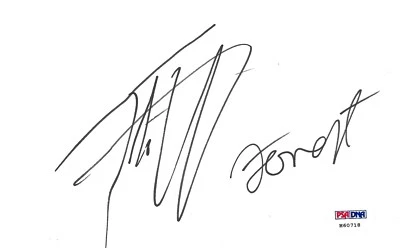 Tito Ortiz & Forrest Griffin Signed 4x6 Index Card PSA/DNA COA UFC 59 106 148 - Image 1 of 4