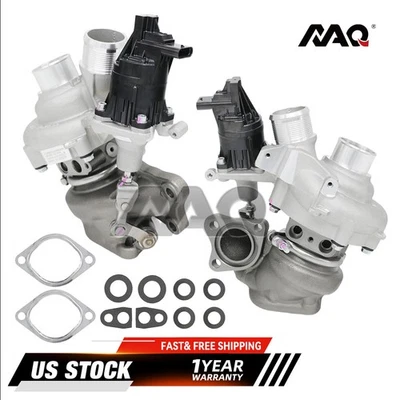 Par turbocompresor para Lincoln Navigator 3,5 L 2018 2019 2020 2021 2022 2023 Foto 1 de 4
