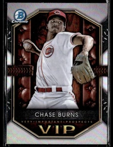 Chase Burns 2025 Bowman Very Important Prospects #VIP-7 Cincinnati Reds - Picture 1 of 2