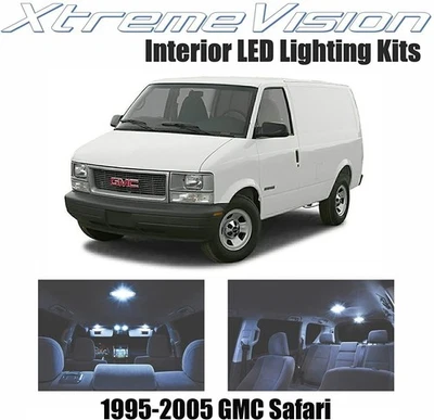Xtremevision Interior LED for GMC Safari 1995-2005 (16 Pieces) Cool White... - Image 1 of 4