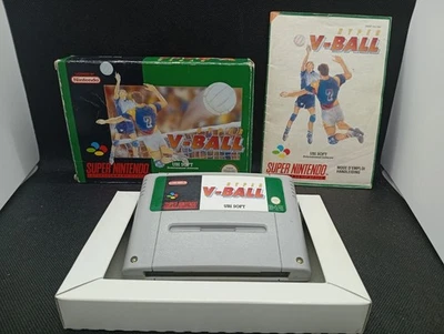 Hyper V-Ball - Super Volley 2 - Super Nintendo SNES EU PAL - SNSP-HQ-FAH - Photo 1/4