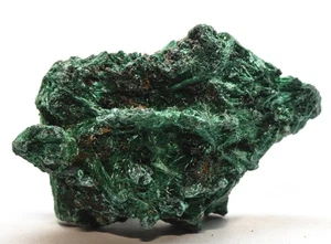 175ct Faser Malachit Grob Cluster Natur Edelstein Kristall Mineral - Kongo - Bild 1 von 4